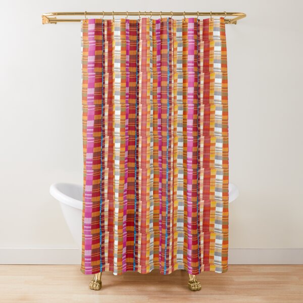 STRIPED COLORFUL Shower Curtain