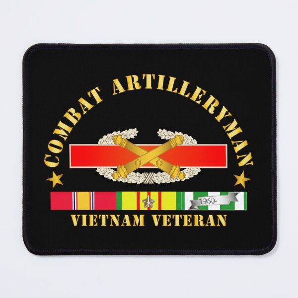 Item preview, Army - Combat Artilleryman Badge - Vietnam Vet w VN SVC designed and sold by Military Insignia Products.