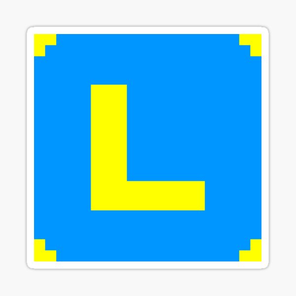 2 X Learner Sticker L Plate Stickers Legal Learner Driver Sticker Self  Adhesive