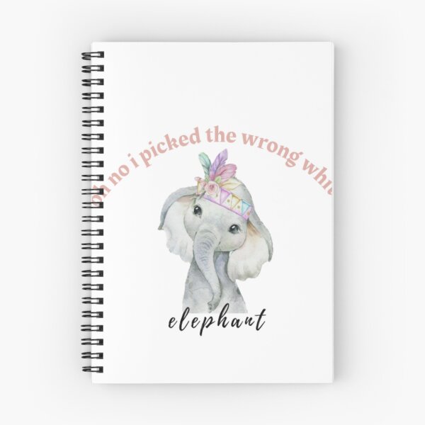 Item preview, oh no i picked the wrong white elephant stickers designed and sold by boutiquati.