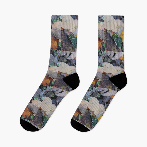 Item preview, Frosty Forest Floor Winter Colors Nature Lovers designed and sold by eddiebarronshop.