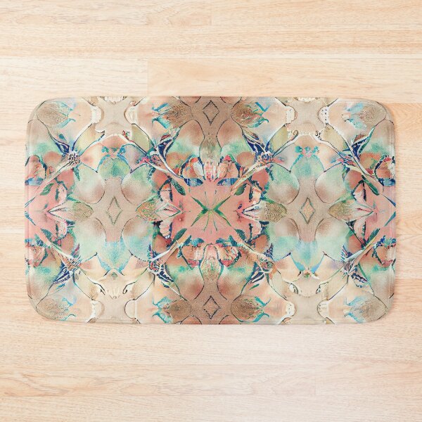 Artikelvorschau, Muted Designer Light Bohemian Pattern Digital Painting entworfen und verkauft von CodeAndColors.