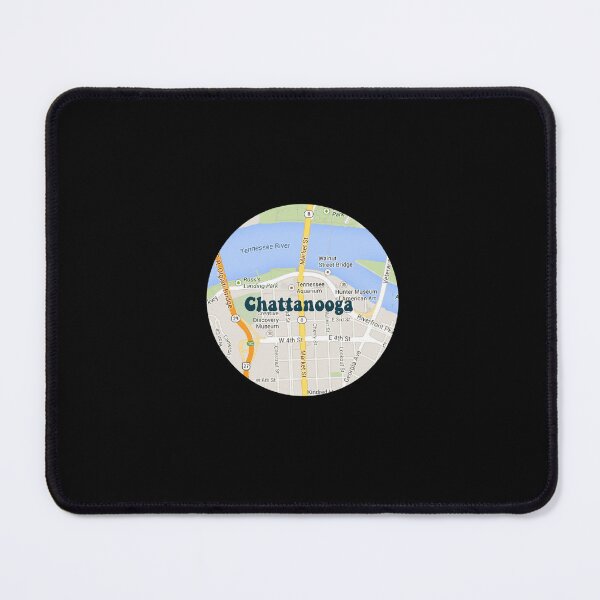 Item preview, Chattanooga Tennessee Map Print Circle designed and sold by pandagirlpro.