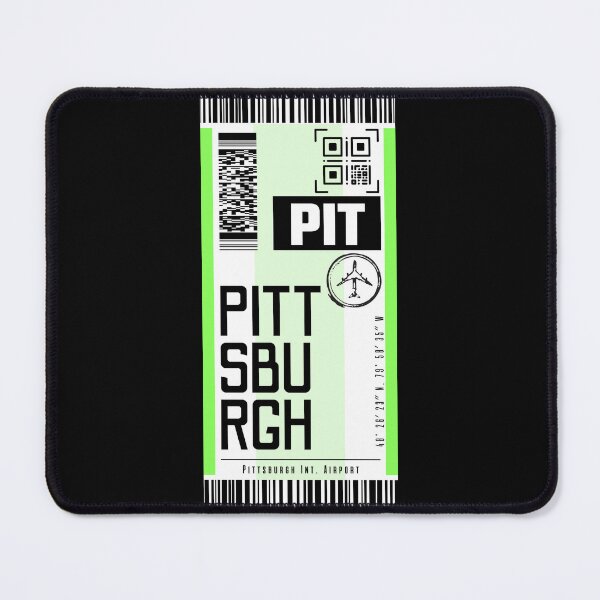 Artikelvorschau, PITTSBURGH PIT klassische Gepäckanhänger-Flughafenaufkleber entworfen und verkauft von LeddsoDello.