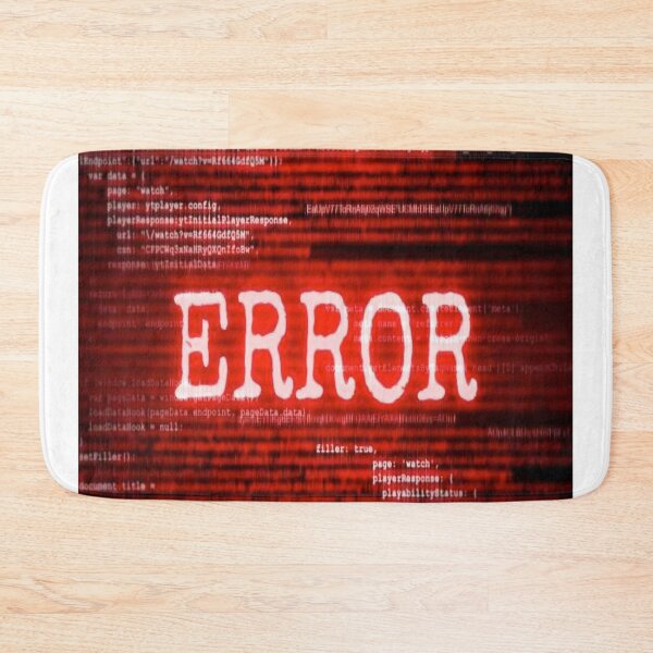 Item preview, ERROR SIGN  designed and sold by Kilch ⭐⭐⭐⭐⭐.