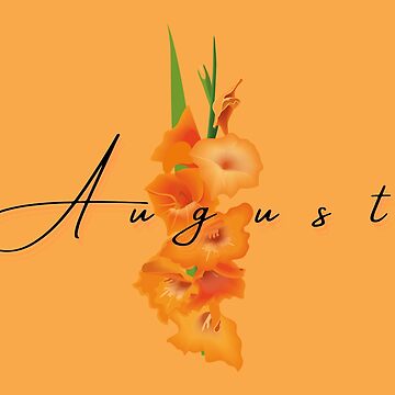 Artwork thumbnail, August Birth Flower by Toridwn
