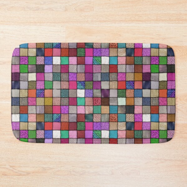 Item preview, BOHEMIAN ECLECTIG PATCHWORK FABRIC BLOCKS designed and sold by YofiArt.