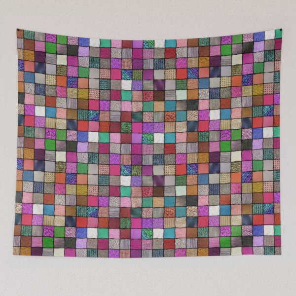 Item preview, BOHEMIAN ECLECTIG PATCHWORK FABRIC BLOCKS designed and sold by YofiArt.