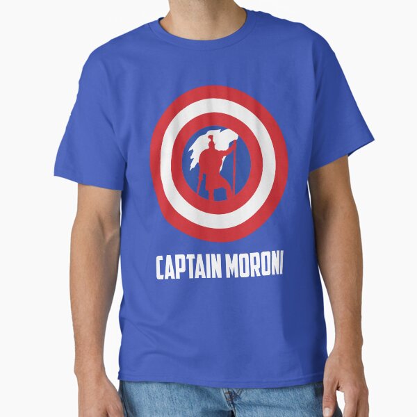 Item preview, Mighty Captain Moroni T-Shirt designed and sold by LDStreetwear.