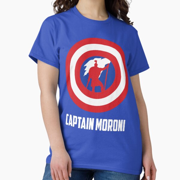 Item preview, Mighty Captain Moroni T-Shirt designed and sold by LDStreetwear.