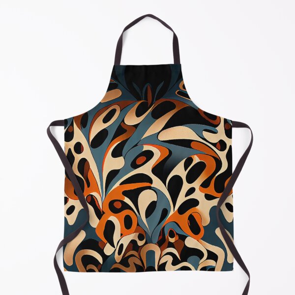 Artikelvorschau, Energetic Flat Divine Organic Animal Print Pattern Digital Painting entworfen und verkauft von CodeAndColors.