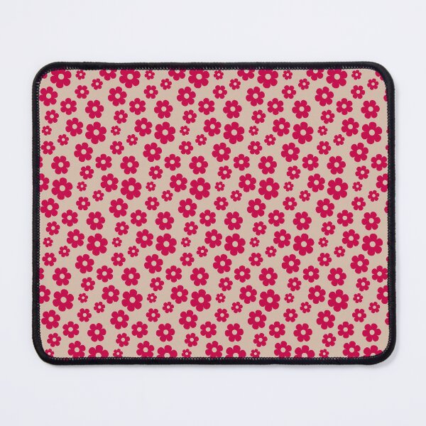 Item preview, Viva Magenta and Cream Daisies, Viva Magenta Floral Pattern designed and sold by thelustrous.