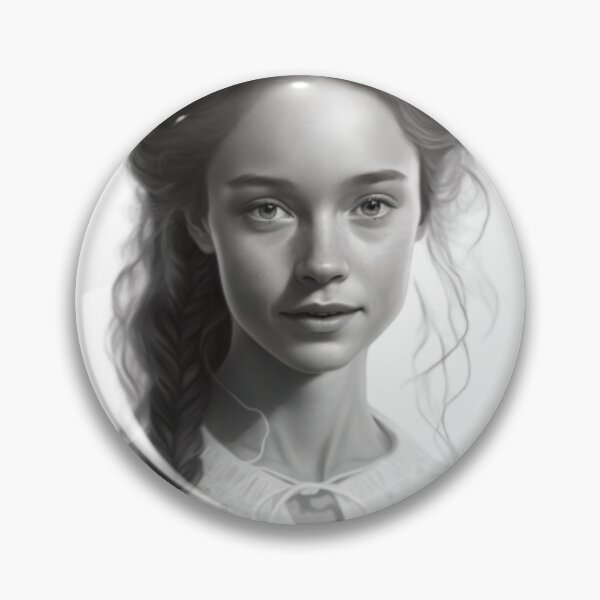 Item preview, Portrait Of A Young Woman In White designed and sold by Paintandgo.
