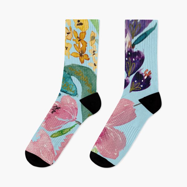 Item preview, Multimedia watercolor floral designed and sold by The kitschy Citrus.