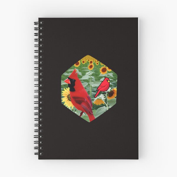 Item preview,  SUNFLOWERS CARDINAL BIRDS designed and sold by starfishstuff.