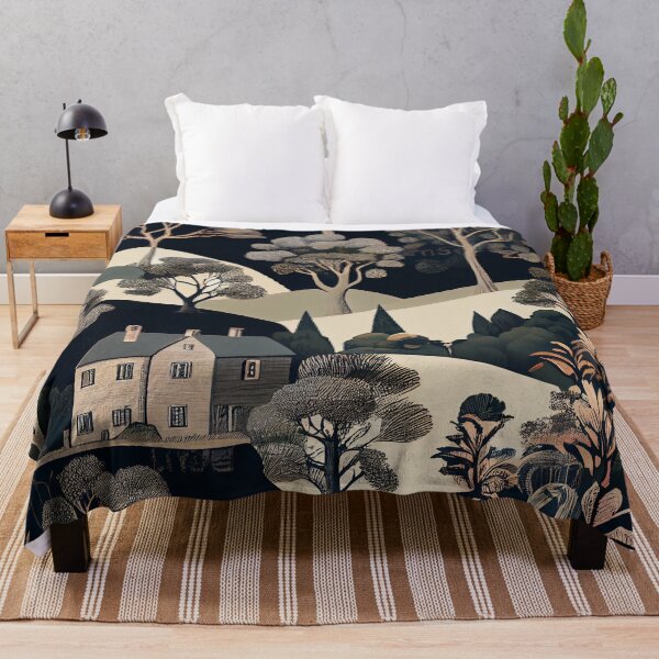 Item preview, Drawn English Countryside Chic Pattern Digital Painting designed and sold by CodeAndColors.