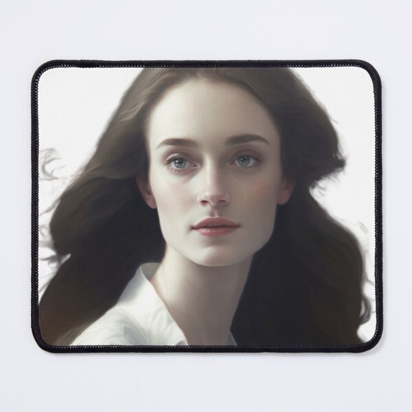 Item preview, Portrait Of A Young Woman In White designed and sold by Paintandgo.