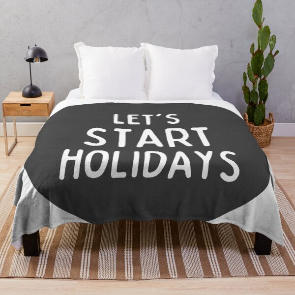 Item preview, Let's start Holidays designed and sold by zambalala.