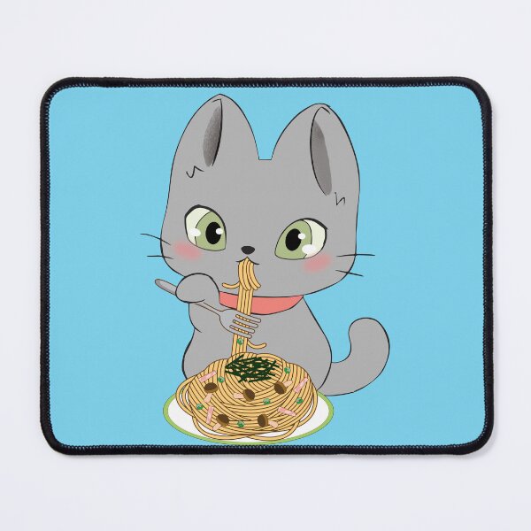 Artikelvorschau, Katze, die Spaghetti isst entworfen und verkauft von samah82.