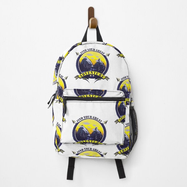 Item preview, Find your great adventure,  Great outdoors vintage mountains, Camping outside designed and sold by HomeCoquette.