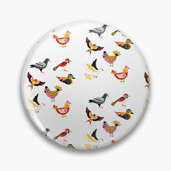 Item preview, Beautiful stickers with birds and patterns, patterns with birds designed and sold by Rowbic.