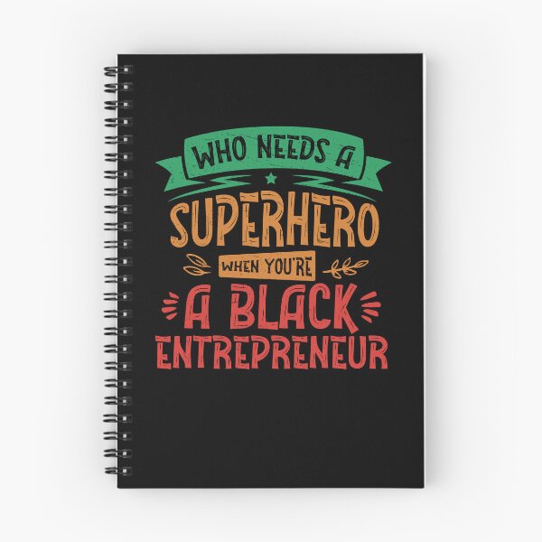 Item preview, Who Needs A Superhero Funny Black Entrepreneur Melanated CEO designed and sold by StrongShirts.