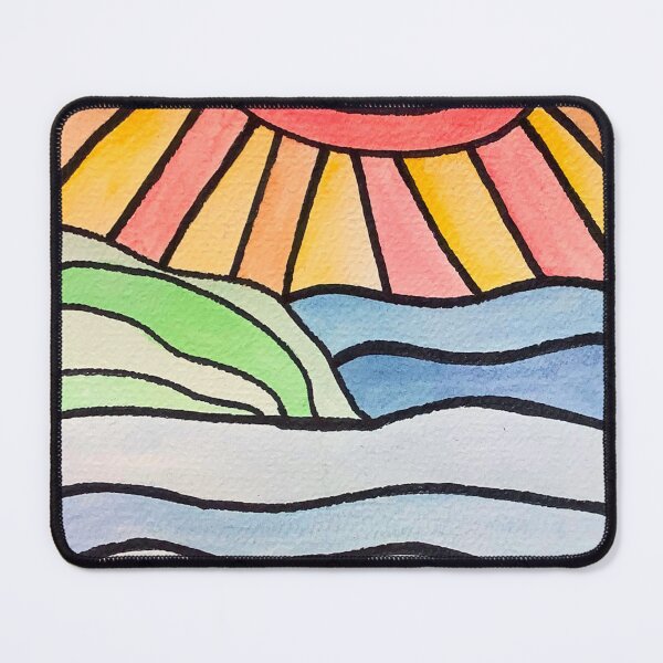 Item preview, Painted Ocean Sunrise - Art designed and sold by jolabrese.