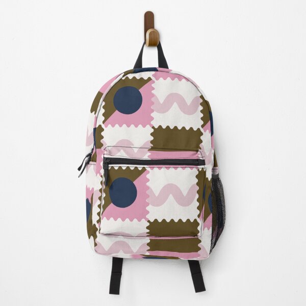 Item preview, Checkered board with zig-zag detail, waves and dots designed and sold by IlustraDeni.