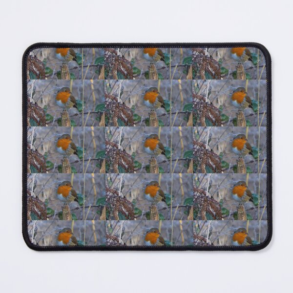 Item preview, Robin on fence winter Inch island Donegal designed and sold by eddiebarronshop.