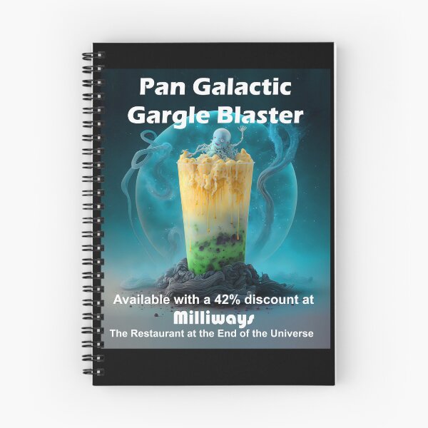 Item preview, Pan Galactic Gargle Blaster - Available at Milliways, the Restaurant at the End of the Universe designed and sold by Glenn Slingsby.