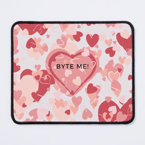 Item preview, VALENTINE BYTE ME SHIRT designed and sold by builditdefendit.