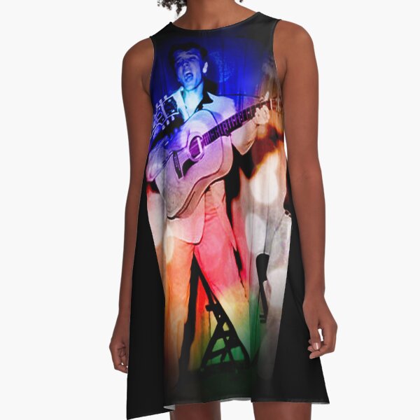 The King Rocks On XI A-Line Dress