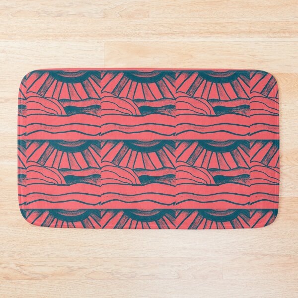 Item preview, Painted Peach Ocean Sunrise - Art designed and sold by jolabrese.
