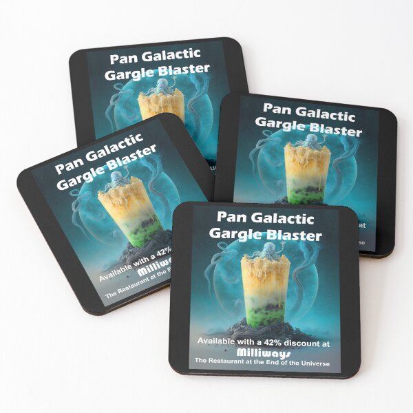 Item preview, Pan Galactic Gargle Blaster - Available at Milliways, the Restaurant at the End of the Universe designed and sold by Glenn Slingsby.