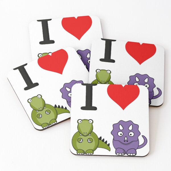 Item preview, I Love Dinosaurs designed and sold by EasyOnTheEyePic.