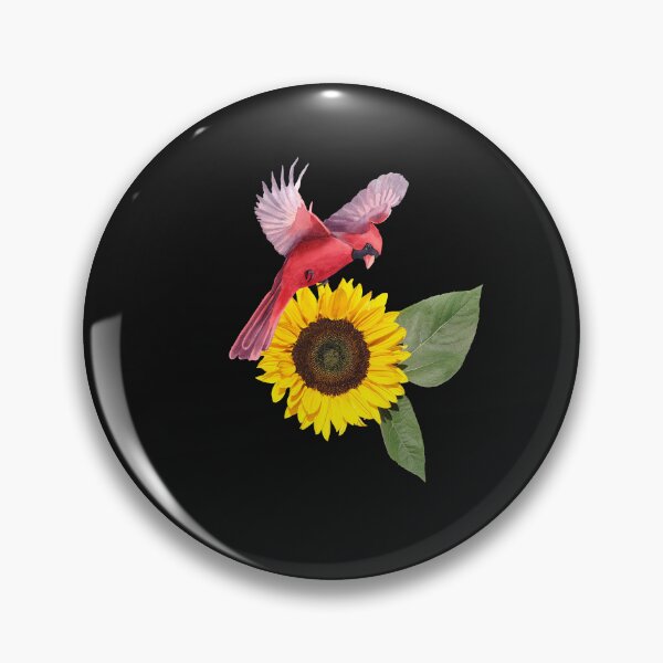 Item preview,   SUNFLOWERS CARDINAL BIRDS designed and sold by starfishstuff.