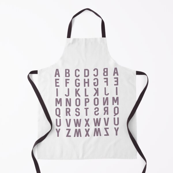 Item preview, English alphabets and mirror2 designed and sold by Think4Prints.