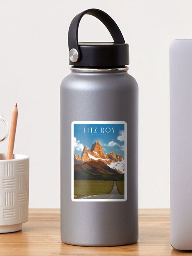 Thumbnail 1 of 3, Sticker, Fitz Roy, Patagonia designed and sold by Dreamerisa.