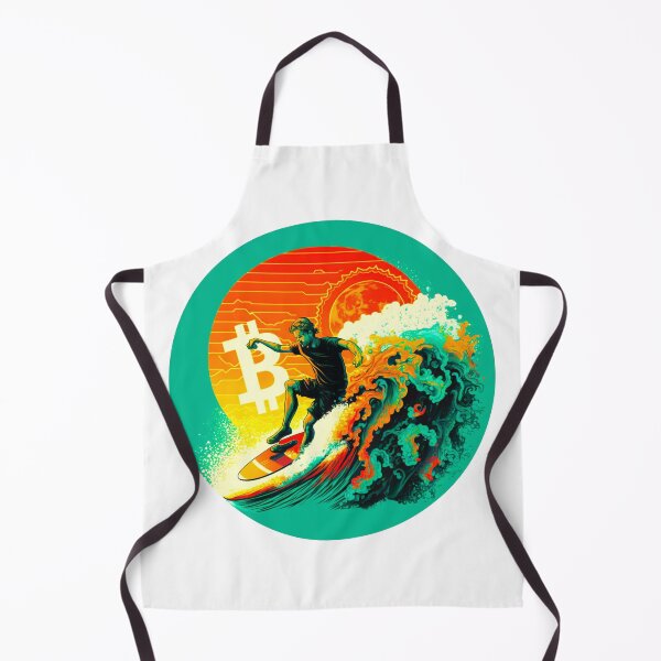 Item preview, Riding the Bitcoin Wave designed and sold by CryptoBeings.