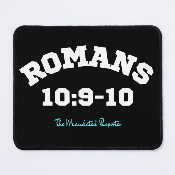 Item preview, Romans 10:9-10 - Black designed and sold by TheReporter1.
