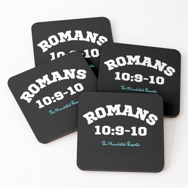 Item preview, Romans 10:9-10 - Black designed and sold by TheReporter1.
