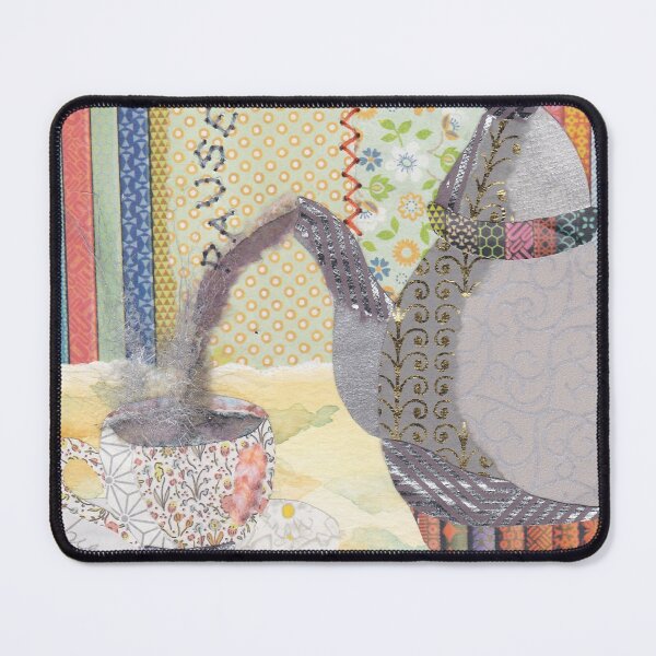 Item preview, Inspirational coffee or tea mixed media collage art designed and sold by Art by Leanne P / Leanne Poellinger.
