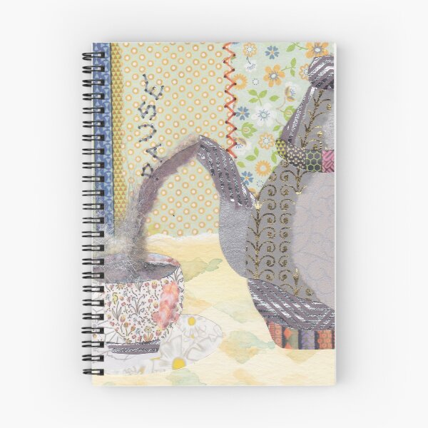 Item preview, Inspirational coffee or tea mixed media collage art designed and sold by Art by Leanne P / Leanne Poellinger.