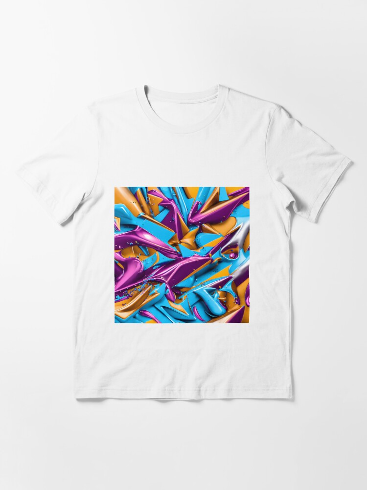 Fantastic Abstract for jumpercat T-Shirt Essential | Redbubble 3D 36\