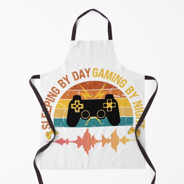 Item preview, Sleeping By Day Gaming By Night designed and sold by Babytopia.