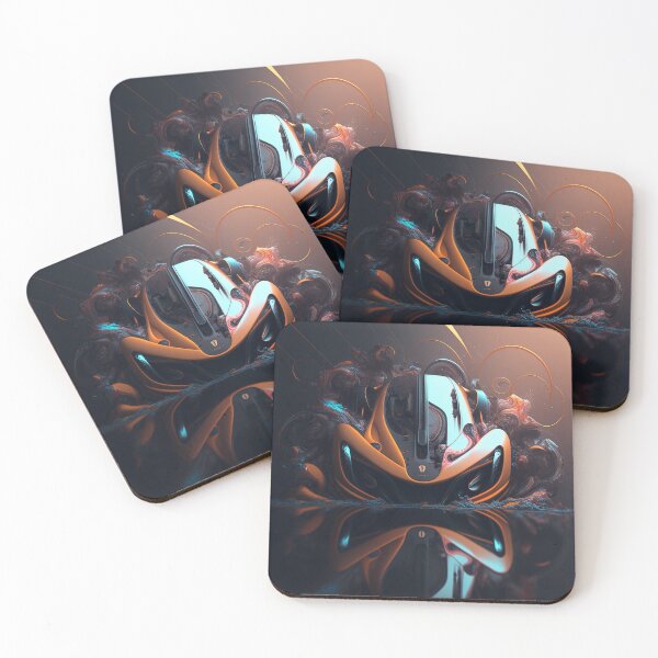 Item preview, Super car abstract artwork designed and sold by BIBIHOX.