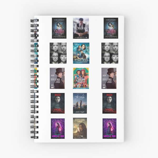 Item preview, Katy’s favourite shows sticker pack designed and sold by Katy Caldwell.