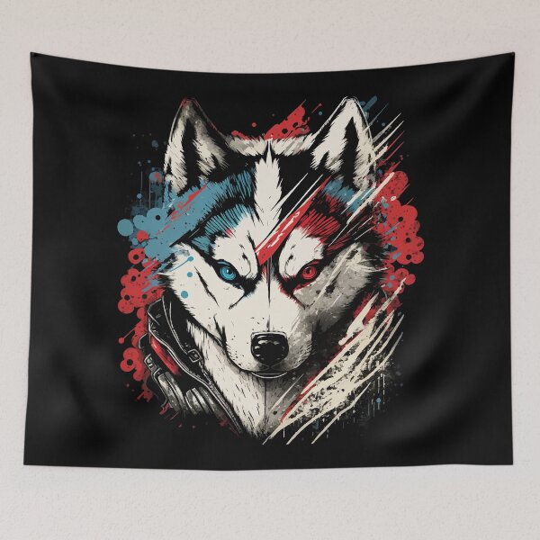 Item preview, Scary Husky designed and sold by drizzd.