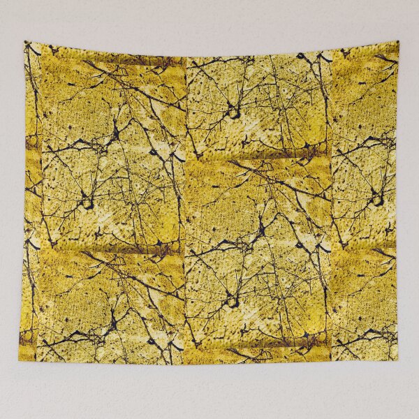Item preview, abstract art gold yellow designed and sold by AUEROCHSE.