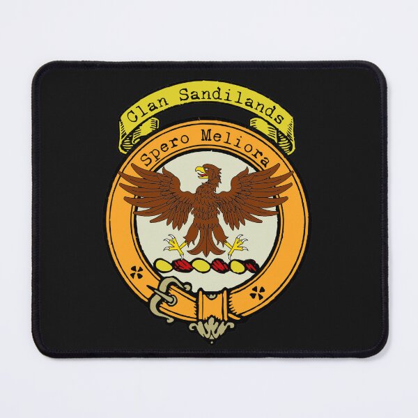 Item preview, Sandilands Clan Surname crest designed and sold by BagTown Clans.